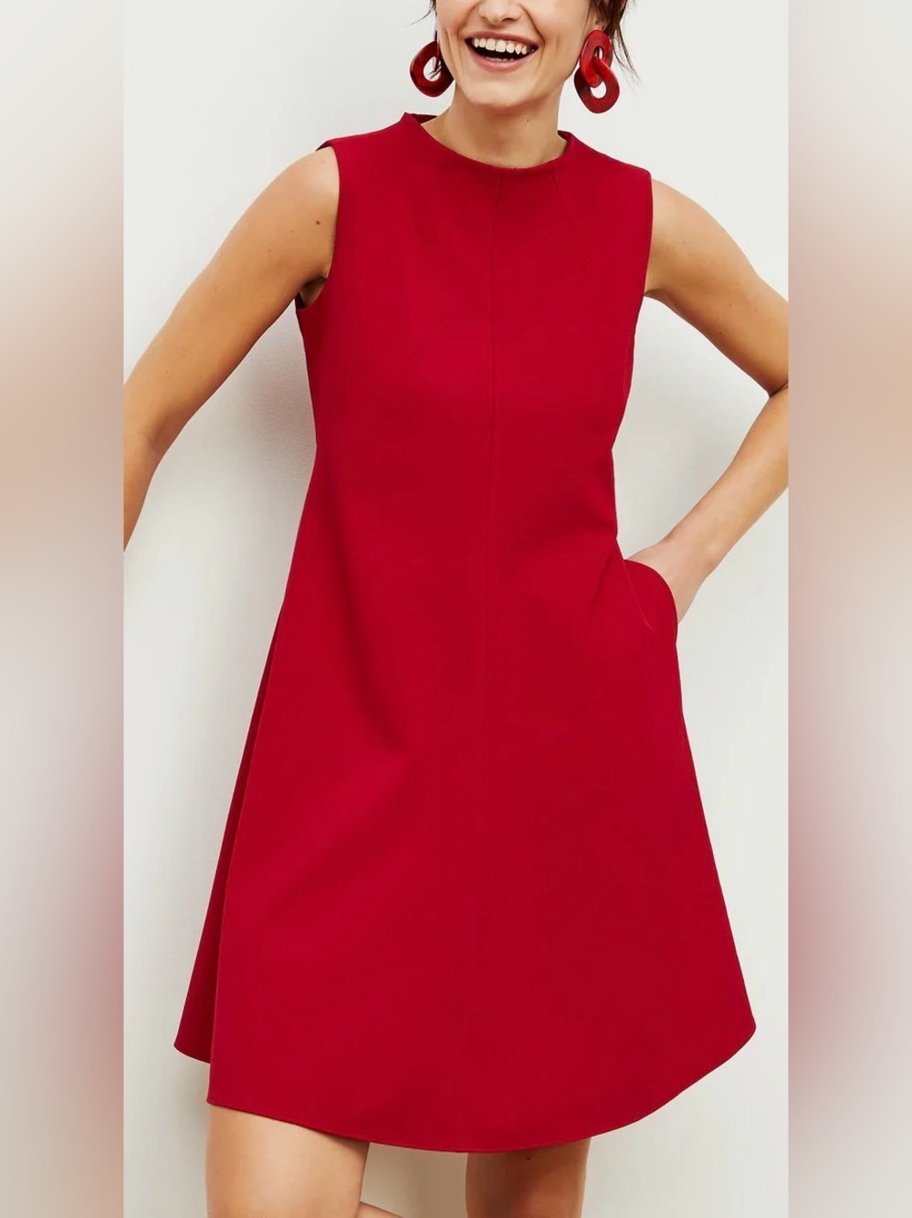 M.M. Lafleur The Malala Dress Red Size 12